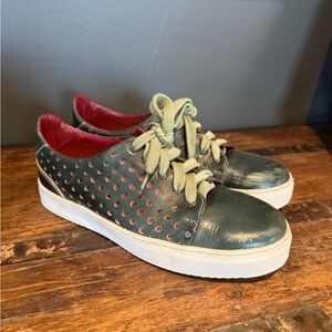 BedStu Lyne Sneakers Size 8 - Dark Teal